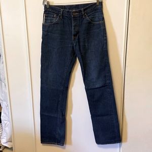 Luxury, Hand Crafted, Raleigh Denim Selvedge Raw Jeans, Signed by Maker